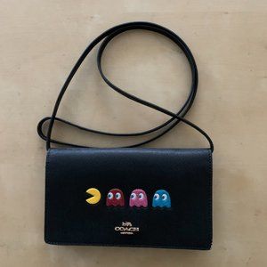 COACH PAC-MAN LIMITED ED. HAYDEN FOLDOVER CROSSBOD